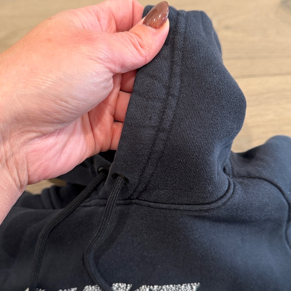 NIKE SB Black Cotton Fleece Pullover‎ Active Long Sleeve Hoodie Size Small - Picture 8 of 10